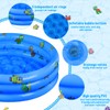 Paddling Pool Diameter 100 cm, Paddling Pool, Inflatable Pool Children,