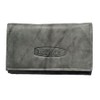 Women's purse from genuine leather Grey