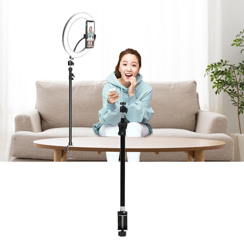 Desk Mount Stand Stretchable C Clamp Light Mount Stand for