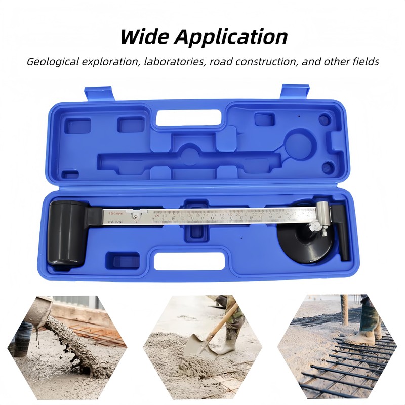 Mud Hydrometer, Balance Scale Mud Liquid Densimeter Tester, Double-Scale Laboratory