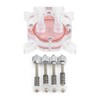 Water Cooling Block,Computer GPU Water Cooler Cooling Block Red Copper