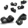 DraCra 25 Pack Bungee Cord Connector Dual Hook Buckle Lock