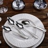 KEAWELL Premium 20/45/65 Piece Louis Silverware Set, 18/10 Stainless Steel,