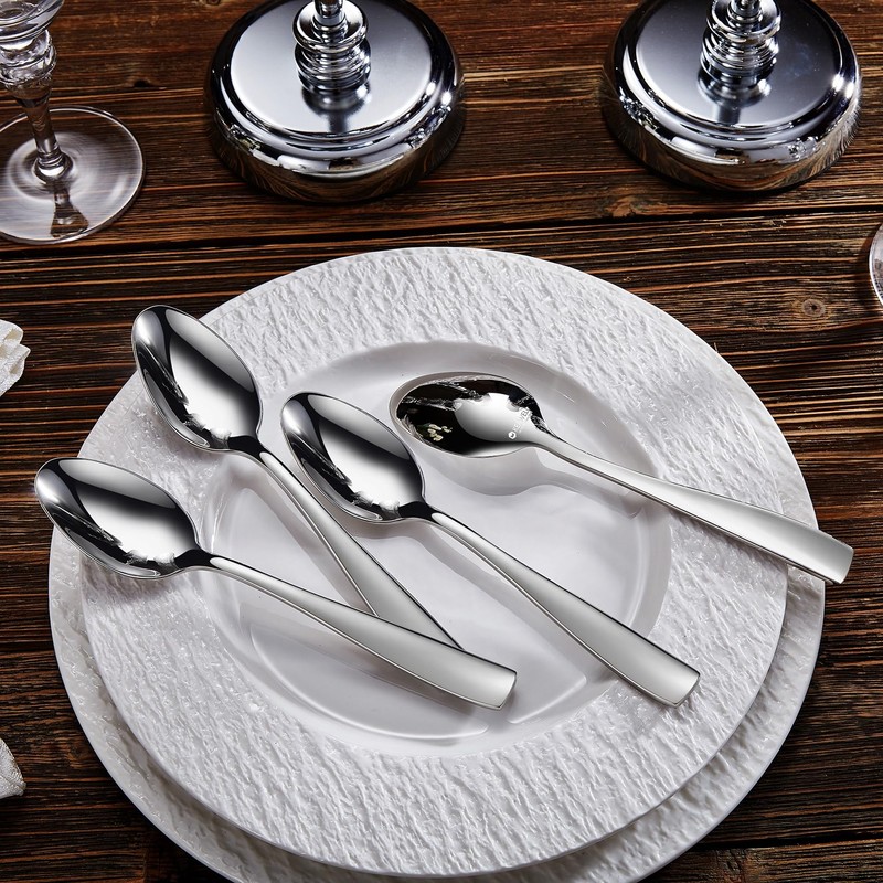 KEAWELL Premium 20/45/65 Piece Louis Silverware Set, 18/10 Stainless Steel,