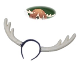 P1PSZ Shikanoko Cosplay Headwear Anime Shikanoko Headband Detachable Horn Prop Costume