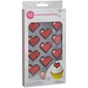 Rosanna Pansino by Wilton 16-Bit Heart Icing Decorations, 12-Ct.