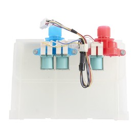 Whirlpool W11127357 OEM Washer Water Inlet Valve Assembly, Multicolor