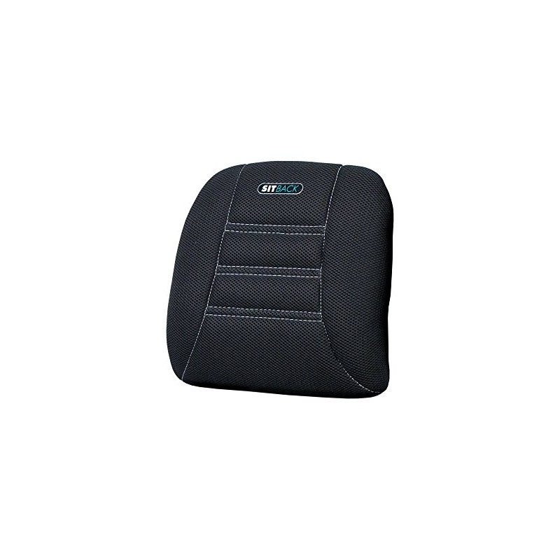 SITBACK Neck Support Pillow Fabric 3D Black