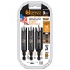 Montana Brands MB-65823 3 Piece Self-Centering Wood Plug Cutters