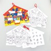 Baker Ross FC274 Colour in Nativity Advent Calendar-Pack of 5,