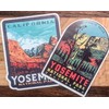 Set Of Two 3" Yosemite National Park Sticker Decal