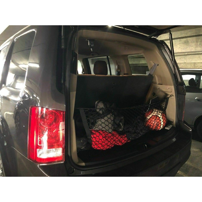 EACCESSORIES EA Rear Trunk Organizer Cargo Net for Honda Pilot