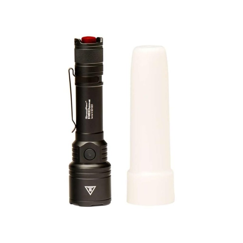MAXXEON MXN04010 - SearchPoint Rechargeable 1200 Lumen Flashlight, IPX8, White-Red-Green