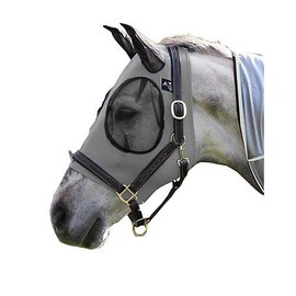 Professional`S Choice Comfort Fit Fly Mask Gray Pony