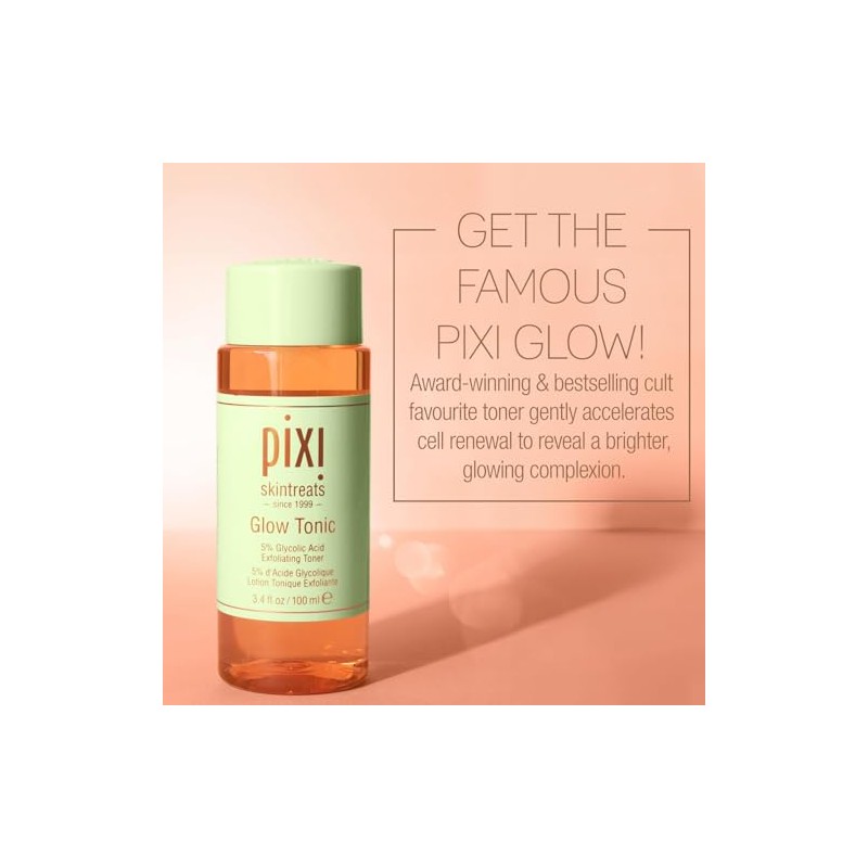 Pixi Glow Tonic With Aloe Vera & Ginseng 100ml by