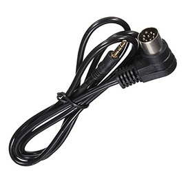 C-FUNN 3.5mm Mini Jack AUX 8 Pin M-BUS Audio Input Adapter Cable for Alpine