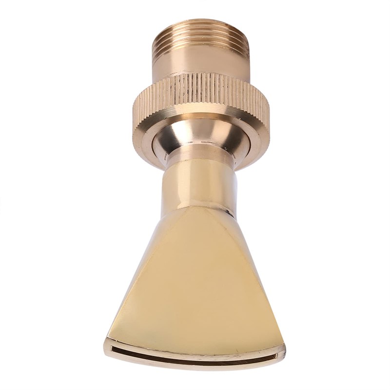 Water Fountain Nozzle Spray, 1/2" 3/4" Brass Narrow Fan Shaped