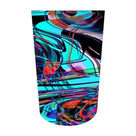 Heal with Appeal Stump Sock Bold rich pattern V9 BTKA reg amputee sock