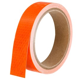 YOKIVE Reflective Tape, Self-Adhesive Tape Reflectors, Great for Outdoor, Traffic, Daily Use (Orange, 15 Ft x 1-Inch)