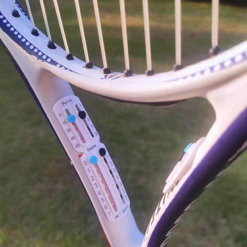 FUMELPRO Score Keeper for Tennis Racket and Padel,Easily Mounted Small