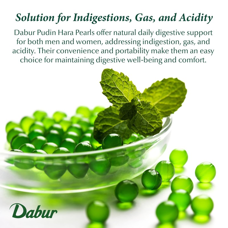 Dabur Pudin Hara Pearls - Daily Digestive Care Supplements for