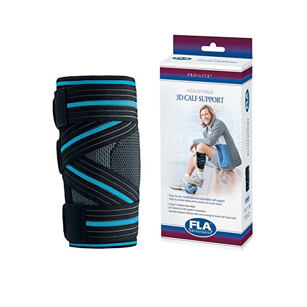 FLA Orthopedics Prolite 3D Calf Support Brace for Calf Muscle
