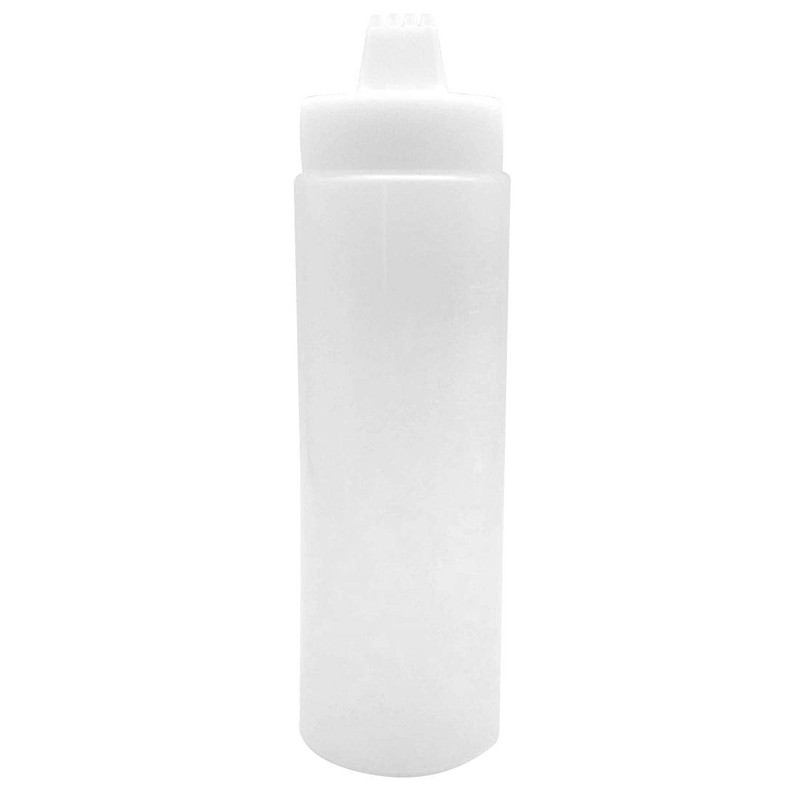 GARASANI 4 Hole Sauce Squeeze Condiment Bottles Dispenser (18oz -