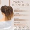 LOSMOEER Ponytail Extension 10 Inch Drawstring Ponytail Hair Extensions for