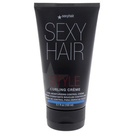 SexyHair Style Curling Crème Crema Hidratante para Rizos | Control Ligero | Mantiene la Hidratación | Combate el Frizz | 150ml
