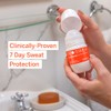DR SWEAT Antiperspirant Roll On for Excessive Sweating, Clinical Strength