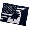 EmbTao USA American United State Canada Flag Patch Embroidered Applique