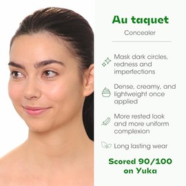 Magnifaik On The Ball! - Corrector con ingredientes naturales - Corrector debajo de los ojos oculta enrojecimiento e imperfecciones - Maquillaje vegano - 40BD - 0.21 oz