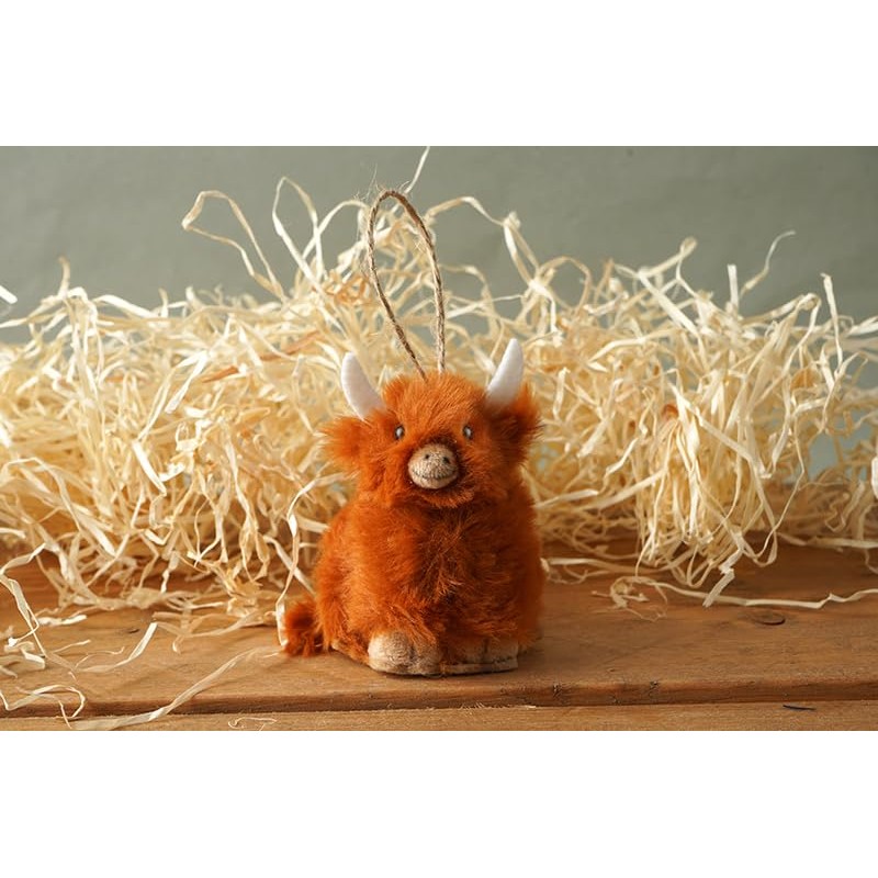CGB Giftware | Bramble Farm Highland Cow Hanging Decoration |