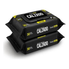 Paquete de 60 Limpiadores de Calzado, Toallitas Húmedas, Fórmula de Limpieza Profunda, Textura de Malla para Mejor Remoción de Suciedad, Tapa de...
