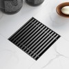 Sharpeye 4 Inch Square Shower Drain with Removable Wedge Wire