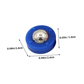 BESPORTBLE 8pcs Shuffleboard Durable Rollers for Tabletop Games Accessories for Family Fun Parties Safe Lightweight Design