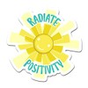 MightySkins Radiate Positivity Peel and Stick Art Removable Cute Stylish