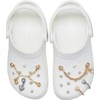 Crocs Jibbitz Elevated Metal and Jewel Shoe Charms, Cool Girl
