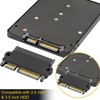 AYMBH High-Speed SATA 22 Pin (7+15) Male to Female Extension