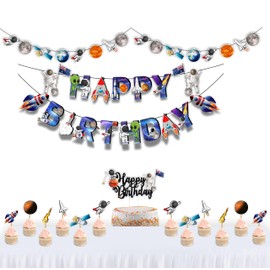 space astronaut-theme birthday party supplies bring adventure and fun to celebrations. Perfect for kids’ birthdays and space-themed events.