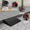 EVERGOODS 2PCS Kerb Ramp 49.6 * 27 * 8.8cm Wheelchair