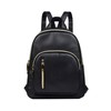 Yanaier Women's Backpack, PU Leather, Mini Backpack, Large Capacity, Waterproof,