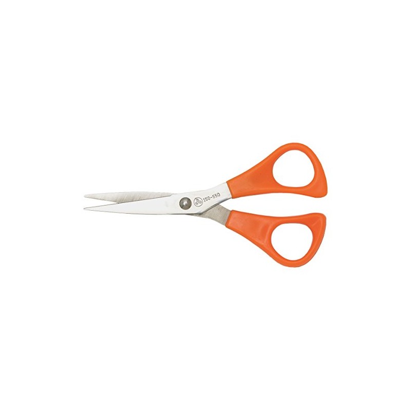 Westcott 15055 Sharp 5" Scissors, Orange