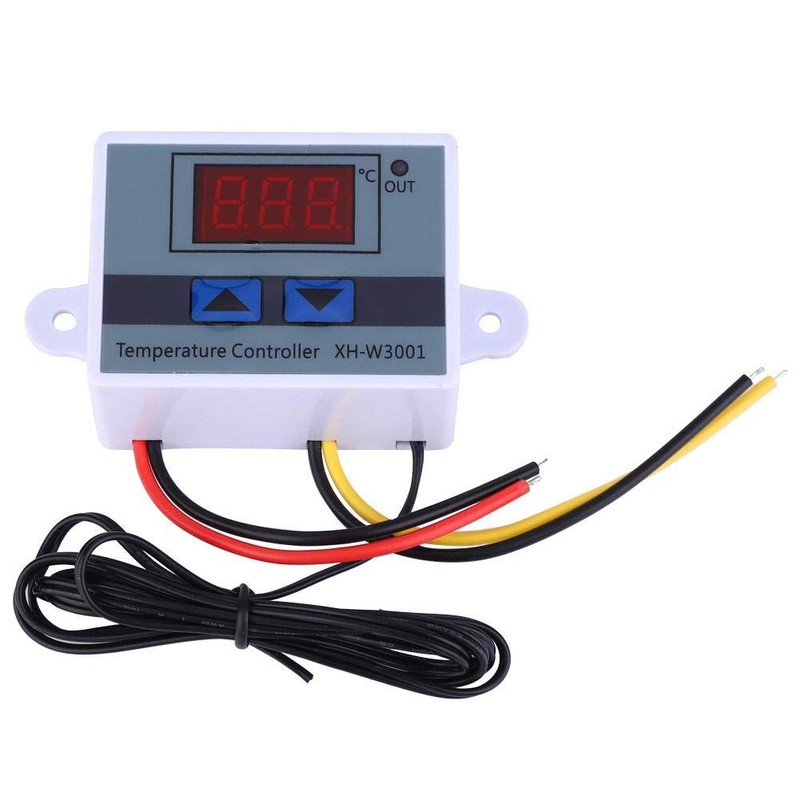 Temperature Controller,DC 12V 120W Digital Humidity Thermostat Difference Switch Heating