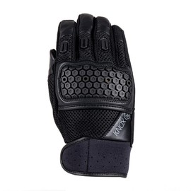 KNOX Motorcycle Mesh Gloves, Men's, Casual, Sports, Touring, Smartphone Compatible, URBANPRO GLOVES BLACK, M