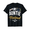 Masters Graduation Tee My Auntie Mastered It Class of 2025