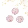 Unbranded 10 pcs Druzy Resin Embellishment Cabochons Light Pink Blush