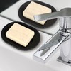 2-pack Soap Dish, Soap Holder, Soap Saver, Easy Cleaning, Dry,