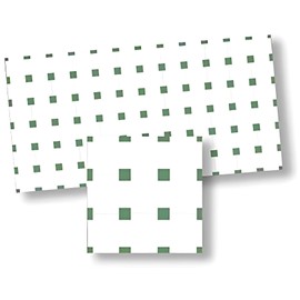 Melody Jane Dollhouse Green & White Spanish Mosaic Floor Tile Sheet Miniature Flooring