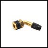 Hihaha Brass Angled Tubeless Tire Valve Stem 3pcs for Moped